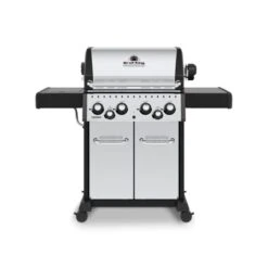 Broil King 57" 4-Burner Crown S 490 Gas Grill W/ Side Burner & Rear Rotisserie Burner