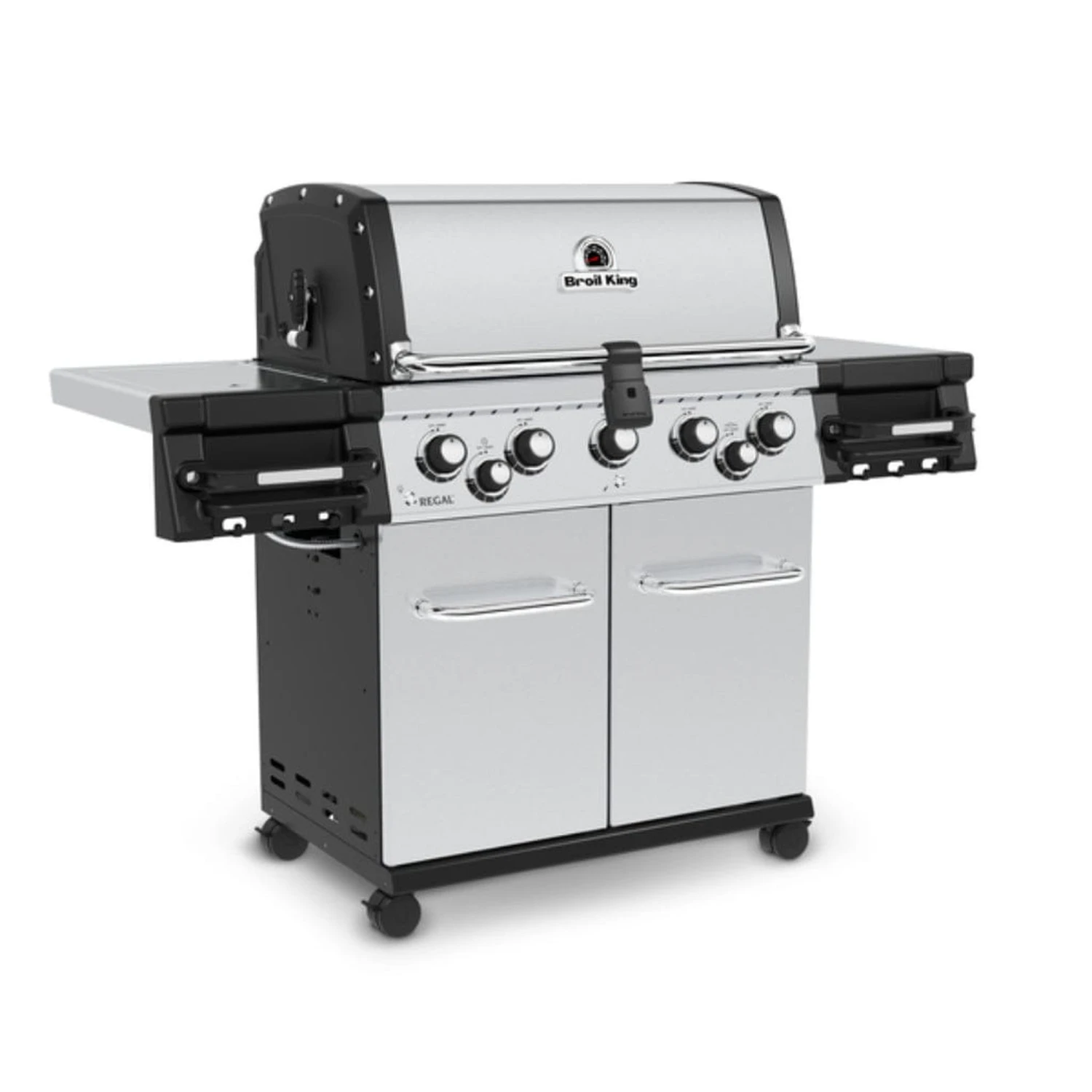 Broil King 62" 5-Burner Regal S 590 Pro IR Gas Grill W/ Infrared Side Burner & Rear Rotisserie Burner 3 Broil King 62" 5-Burner Regal S 590 Pro IR Gas Grill W/ Infrared Side Burner & Rear Rotisserie Burner - Image 3