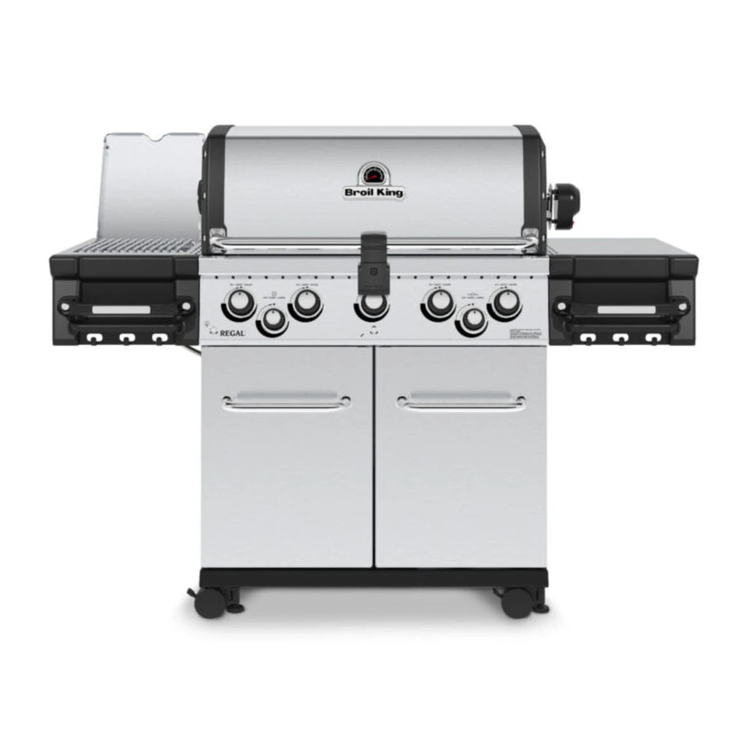 Broil King 62" 5-Burner Regal S 590 Pro IR Gas Grill W/ Infrared Side Burner & Rear Rotisserie Burner 1 Broil King 62" 5-Burner Regal S 590 Pro IR Gas Grill W/ Infrared Side Burner & Rear Rotisserie Burner