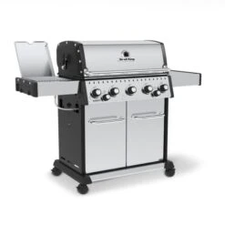 Broil King 63" 5-Burner Baron S 590 Pro IR Gas Grill W/ Infrared Side Burner & Rear Rotisserie Burner -Grill Collection Broil King 63 5 Burner Baron S 590 Pro IR Gas Grill w Infrared Side Burner Rear Rotisserie Burner 3