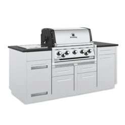 Broil King 79" 5-Burner Imperial S 590i Gas Grill Center W/ Side Burner & Rear Rotisserie Burner -Grill Collection Broil King 79 5 Burner Imperial S 590i Gas Grill Center w Side Burner Rear Rotisserie Burner 3