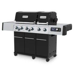 Broil King Regal Q 690 Pro IR 70" Black Propane Gas Grill With IQue Technology -Grill Collection Broil King Regal Q 690 Pro IR 70 Black Propane Gas Grill With iQue Technology 5 1
