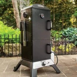 Broil King Smoke 48" Black Vertical Gas Smoker -Grill Collection Broil King Smoke 48 Black Vertical Gas Smoker 6
