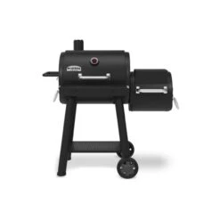 Broil King Smoke 50" Black Regal Offset 400 Charcoal Smoker/Grill