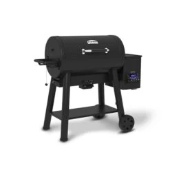 Broil King Smoke 58" Black Crown 500 Wi-Fi & Bluetooth Controlled Pellet Smoker/Grill -Grill Collection Broil King Smoke 58 Black Crown 500 Wi Fi Bluetooth Controlled Pellet SmokerGrill 3