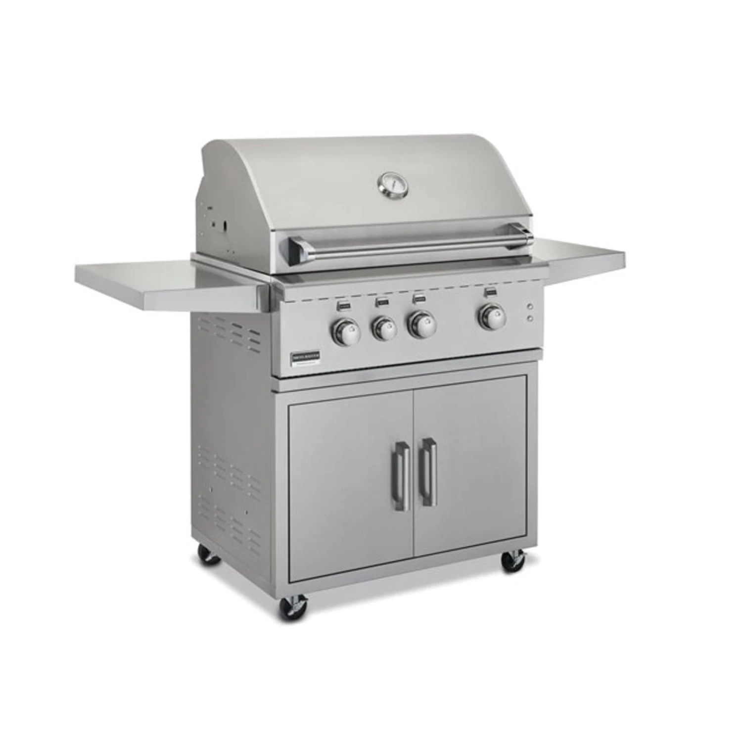 Broilmaster B-Series 40" 5-Burner Stainless Steel Natural Gas Grill Head With Built-In Infrared Burner And Cooking Lights 2 Broilmaster B-Series 40" 5-Burner Stainless Steel Natural Gas Grill Head With Built-In Infrared Burner And Cooking Lights - Image 2