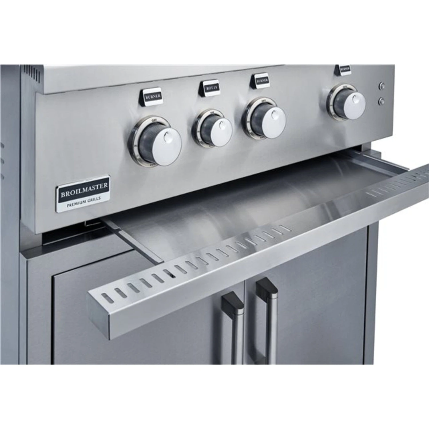 Broilmaster B-Series 40" 5-Burner Stainless Steel Natural Gas Grill Head With Built-In Infrared Burner And Cooking Lights 8 Broilmaster B-Series 40" 5-Burner Stainless Steel Natural Gas Grill Head With Built-In Infrared Burner And Cooking Lights - Image 8