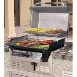 Broilmaster P3X Premium Built-In Propane Gas Grill With Built-In Kit