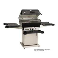 Broilmaster P3X Premium Natural Gas Grill With Stainless Steel Storage Cart
