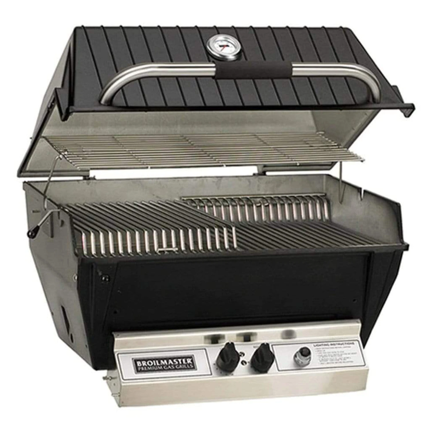 Broilmaster P3X Premium Propane Gas Grill With Stainless Steel Cart 2 Broilmaster P3X Premium Propane Gas Grill With Stainless Steel Cart - Image 2