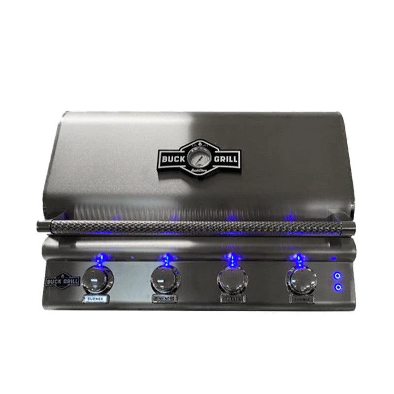 Buck Grill 4-Burner 32" Built-in Natural Gas Grill 1 Buck Grill 4-Burner 32" Built-in Natural Gas Grill