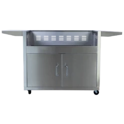 Buck Grill 5-Burner 40" Freestanding Natural Gas Grill With Portable Cart -Grill Collection Buck Grill 5 Burner 40 Freestanding Natural Gas Grill With Portable Cart 10