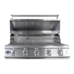 Buck Grill 5-Burner 40" Freestanding Propane Grill With Portable Cart -Grill Collection Buck Grill 5 Burner 40 Freestanding Propane Grill With Portable Cart 9
