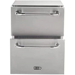 Bull 23" 5 Cu. Ft. Premium Double Drawer Refrigerator 6 Bull 23" 5 Cu. Ft. Premium Double Drawer Refrigerator -Grill Collection Bull 23 5 Cu Ft Premium Double Drawer Refrigerator 3