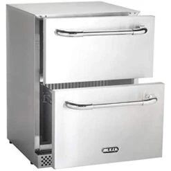 Bull 23" 5 Cu. Ft. Premium Double Drawer Refrigerator 7 Bull 23" 5 Cu. Ft. Premium Double Drawer Refrigerator -Grill Collection Bull 23 5 Cu Ft Premium Double Drawer Refrigerator 4