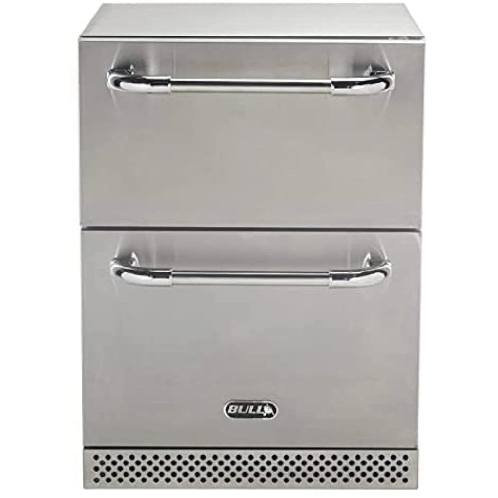 Bull 23" 5 Cu. Ft. Premium Double Drawer Refrigerator 1 Bull 23" 5 Cu. Ft. Premium Double Drawer Refrigerator