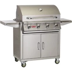Bull 30" 4-Burner Lonestar Select Gas Grill Complete Cart