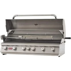 Bull 46" Diablo 6-Burner Built-In Gas Grill With Infrared Backburner & Rotisserie -Grill Collection Bull 46 Diablo 6 Burner Built In Gas Grill with Infrared Backburner Rotisserie 5
