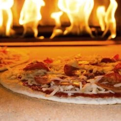 Chicago Brick Oven CBO-750 38" X 28" Cooking Surface, Preassembled Wood Fired Countertop Pizza Oven With Copper Vein Hood -Grill Collection Chicago Brick Oven CBO 750 38 x 28 Cooking Surface Preassembled Wood Fired Countertop Pizza Oven With Copper Vein Hood 14