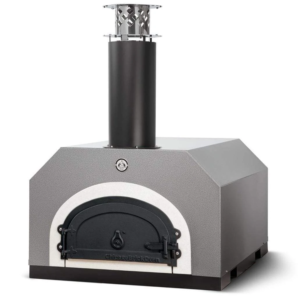 Chicago Brick Oven CBO-750 38" X 28" Cooking Surface, Preassembled Wood Fired Countertop Pizza Oven With Silver Vein Hood 2 Chicago Brick Oven CBO-750 38" X 28" Cooking Surface, Preassembled Wood Fired Countertop Pizza Oven With Silver Vein Hood - Image 2