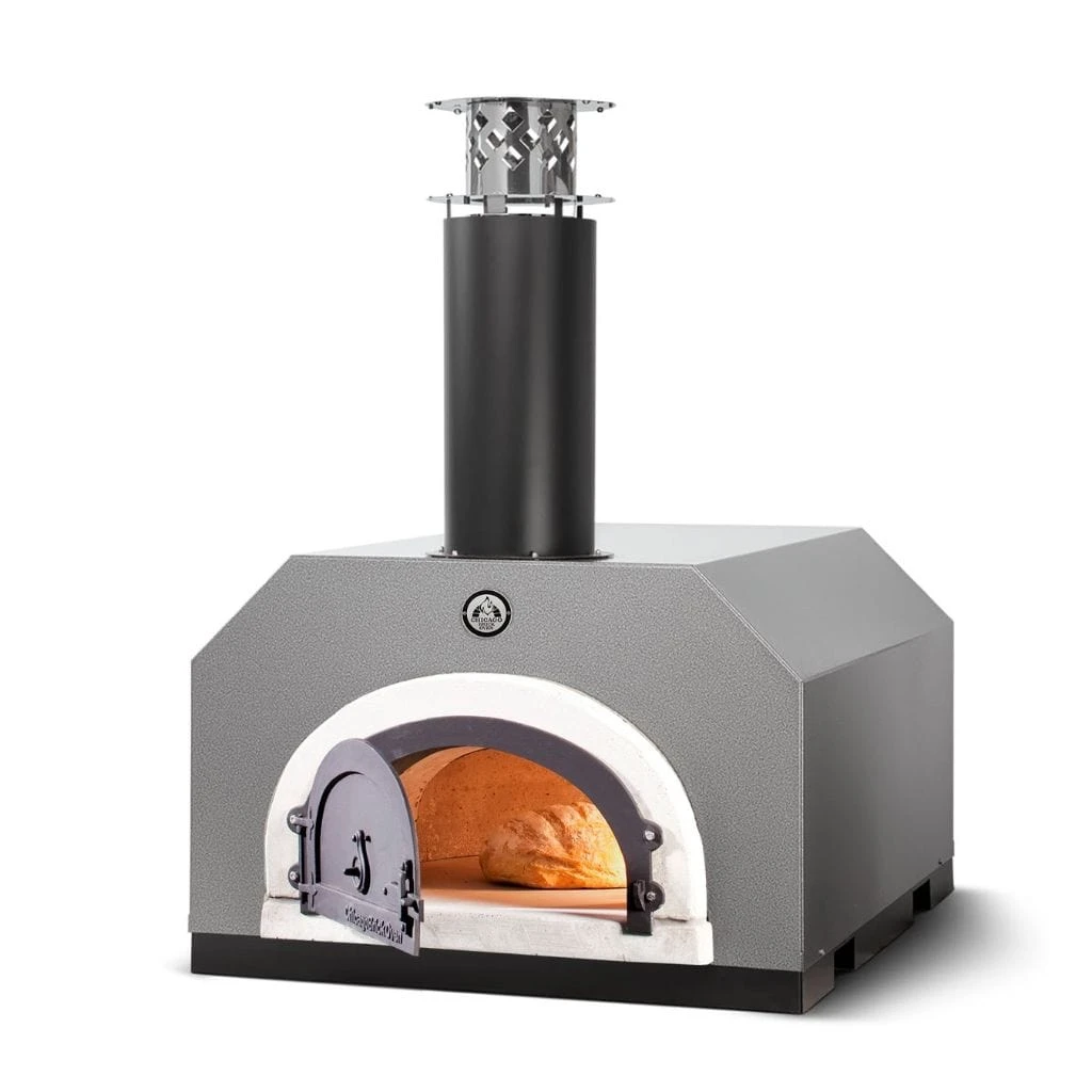 Chicago Brick Oven CBO-750 38" X 28" Cooking Surface, Preassembled Wood Fired Countertop Pizza Oven With Silver Vein Hood 1 Chicago Brick Oven CBO-750 38" X 28" Cooking Surface, Preassembled Wood Fired Countertop Pizza Oven With Silver Vein Hood