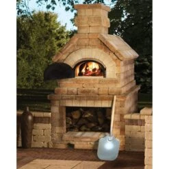 Chicago Brick Oven CBO-750 38" X 28" Cooking Surface Wood Fired DIY Pizza Oven Kit -Grill Collection Chicago Brick Oven CBO 750 38 x 28 Cooking Surface Wood Fired DIY Pizza Oven Kit 6