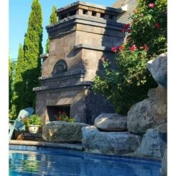 Chicago Brick Oven CBO-750 38" X 28" Cooking Surface Wood Fired DIY Pizza Oven Kit -Grill Collection Chicago Brick Oven CBO 750 38 x 28 Cooking Surface Wood Fired DIY Pizza Oven Kit 9