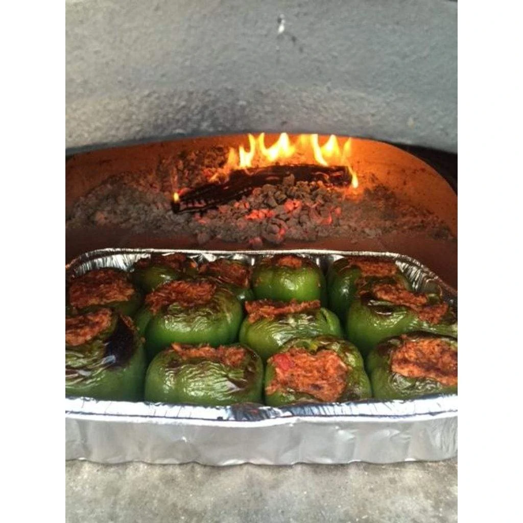 Chicago Brick Oven CBO-750 38" X 28" Hybrid Wood/Natural Gas Countertop Pizza Oven With Solar Black Hood (Residential) 11 Chicago Brick Oven CBO-750 38" X 28" Hybrid Wood/Natural Gas Countertop Pizza Oven With Solar Black Hood (Residential) - Image 11