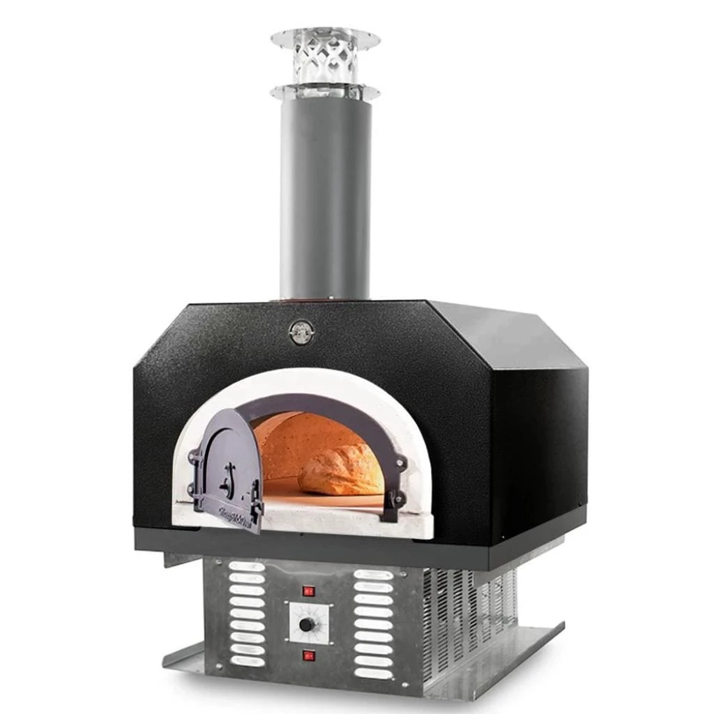 Chicago Brick Oven CBO-750 38" X 28" Hybrid Wood/Natural Gas Countertop Pizza Oven With Solar Black Hood (Residential) 1 Chicago Brick Oven CBO-750 38" X 28" Hybrid Wood/Natural Gas Countertop Pizza Oven With Solar Black Hood (Residential)