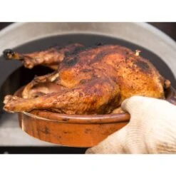 Chicago Brick Oven CBO-750 38" X 28" Hybrid Wood/Natural Gas Pizza Oven With Copper Vein Hood & Black Base Stand (Residential) -Grill Collection Chicago Brick Oven CBO 750 38 x 28 Hybrid WoodNatural Gas Pizza Oven With Copper Vein Hood Black Base Stand Residential 13