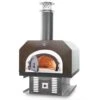 Chicago Brick Oven CBO-750 38" X 28" Hybrid Wood/Propane Gas Countertop Pizza Oven With Copper Vein Hood (Residential)
