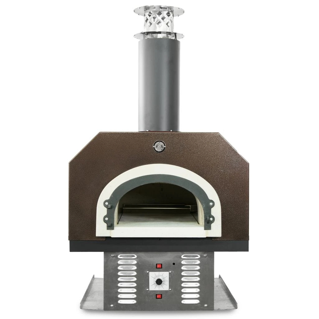 Chicago Brick Oven CBO-750 38" X 28" Hybrid Wood/Propane Gas Countertop Pizza Oven With Copper Vein Hood (Residential) 2 Chicago Brick Oven CBO-750 38" X 28" Hybrid Wood/Propane Gas Countertop Pizza Oven With Copper Vein Hood (Residential) - Image 2