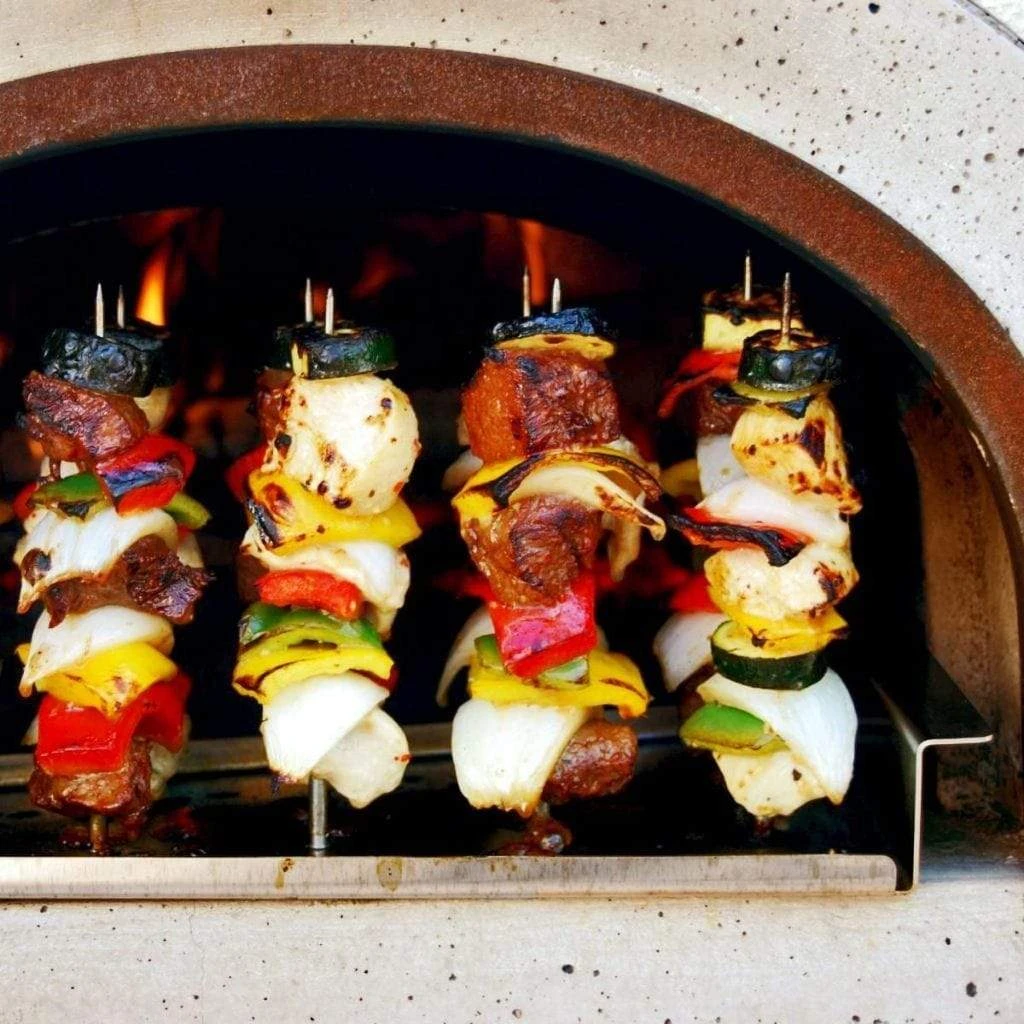 Chicago Brick Oven CBO-750 38" X 28" Hybrid Wood/Propane Gas Countertop Pizza Oven With Sliver Vein Hood (Commercial) 20 Chicago Brick Oven CBO-750 38" X 28" Hybrid Wood/Propane Gas Countertop Pizza Oven With Sliver Vein Hood (Commercial) - Image 20