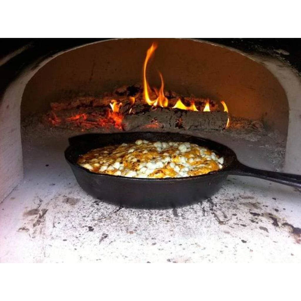 Chicago Brick Oven CBO-750 38" X 28" Hybrid Wood/Propane Gas Pizza Oven With Copper Vein Hood & Black Base Stand (Residential) 12 Chicago Brick Oven CBO-750 38" X 28" Hybrid Wood/Propane Gas Pizza Oven With Copper Vein Hood & Black Base Stand (Residential) - Image 12