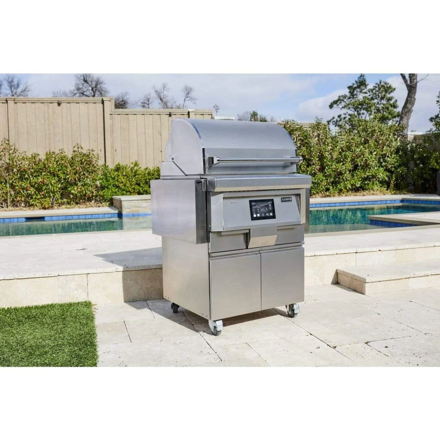 Coyote 28" Freestanding Pellet Grill 8 Coyote 28" Freestanding Pellet Grill - Image 8