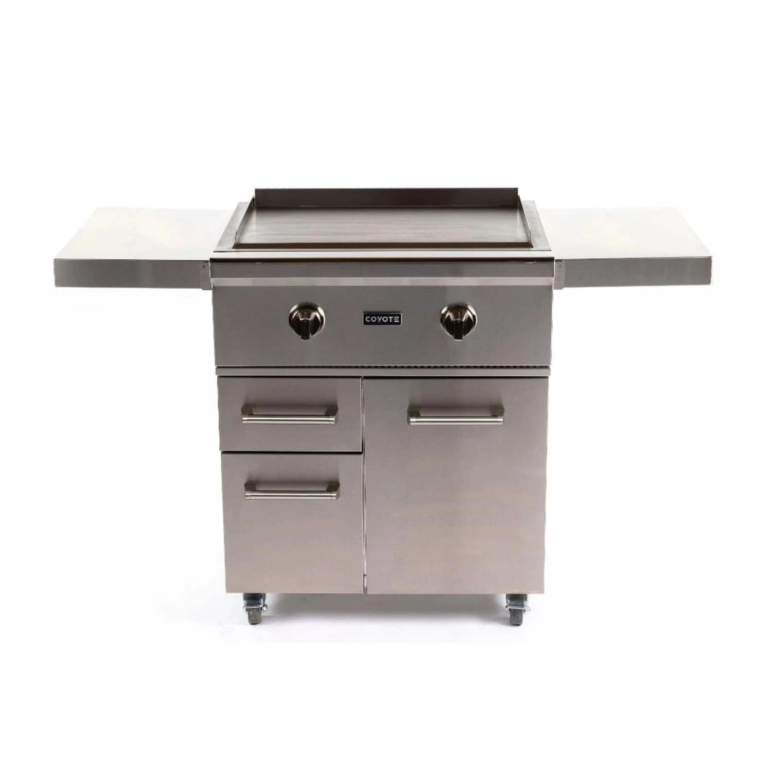 Coyote 30" 2-Burner Flat Top Built-In Natural Gas Grill 6 Coyote 30" 2-Burner Flat Top Built-In Natural Gas Grill - Image 6