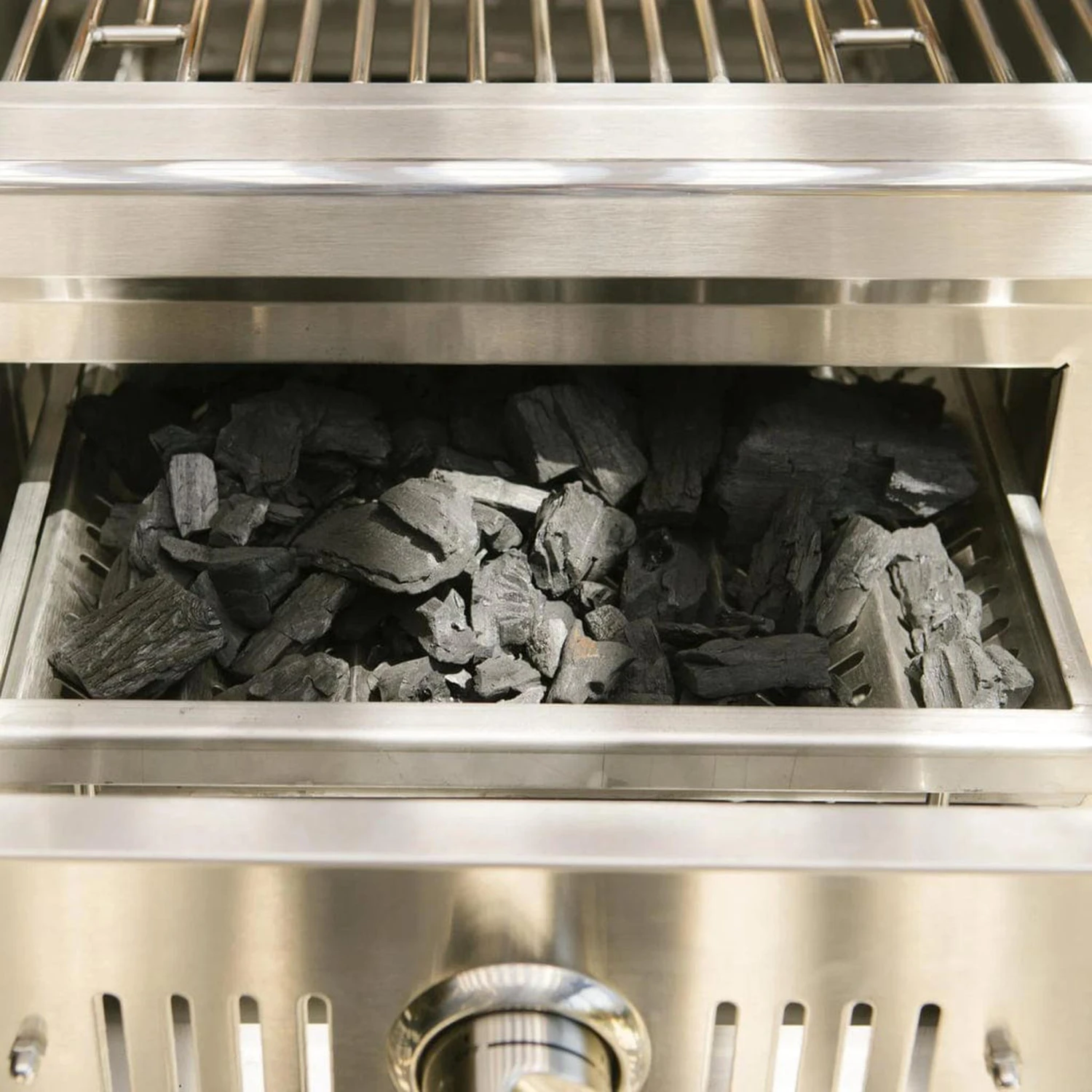 Coyote 36" Built-In Charcoal Grill 3 Coyote 36" Built-In Charcoal Grill - Image 3