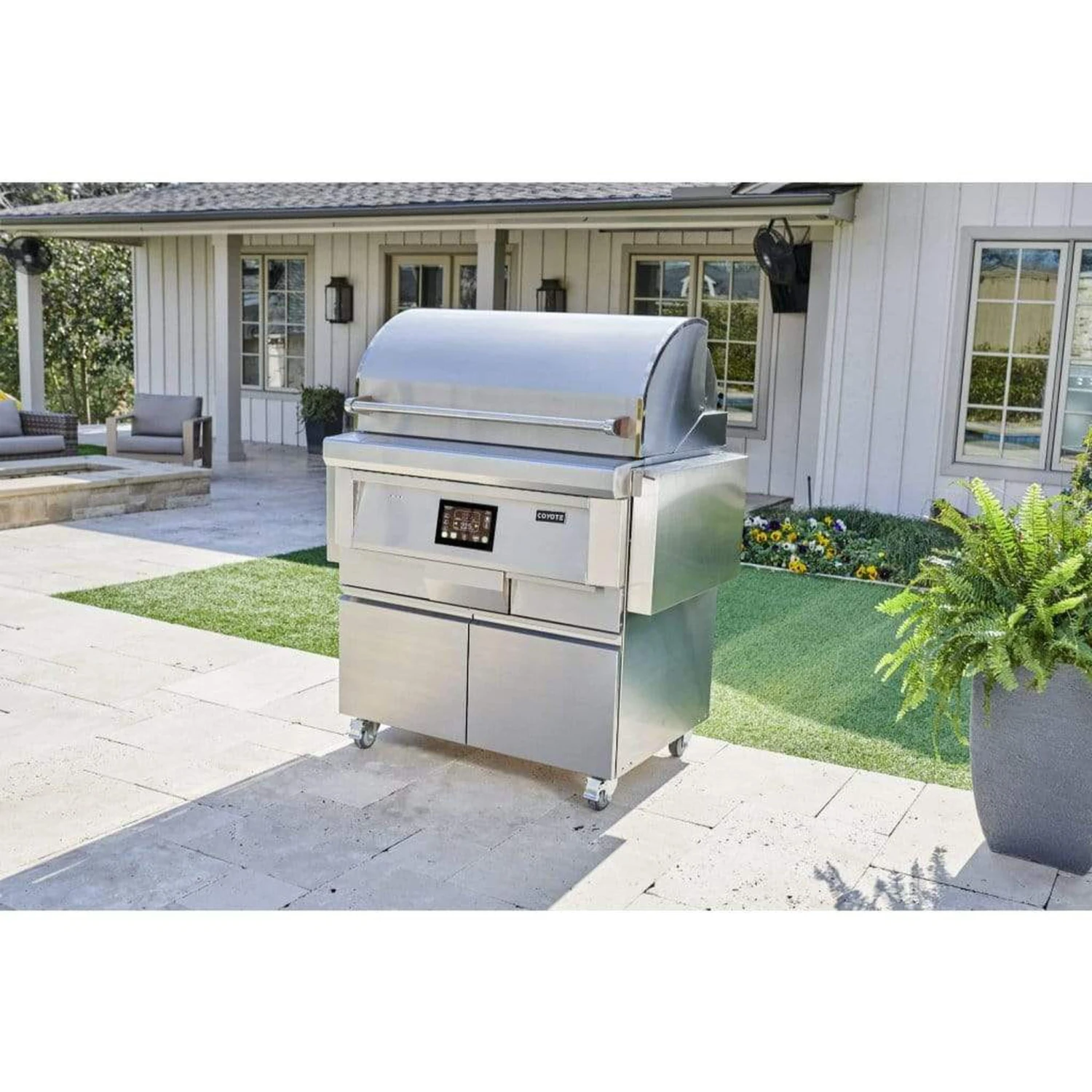Coyote 36" Freestanding Pellet Grill 10 Coyote 36" Freestanding Pellet Grill - Image 10