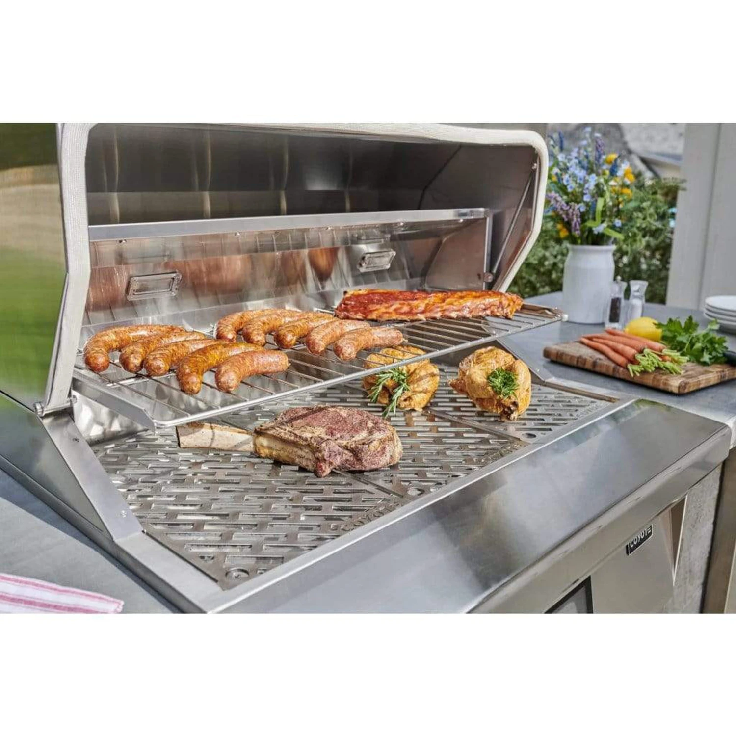 Coyote 36" Freestanding Pellet Grill 14 Coyote 36" Freestanding Pellet Grill - Image 14