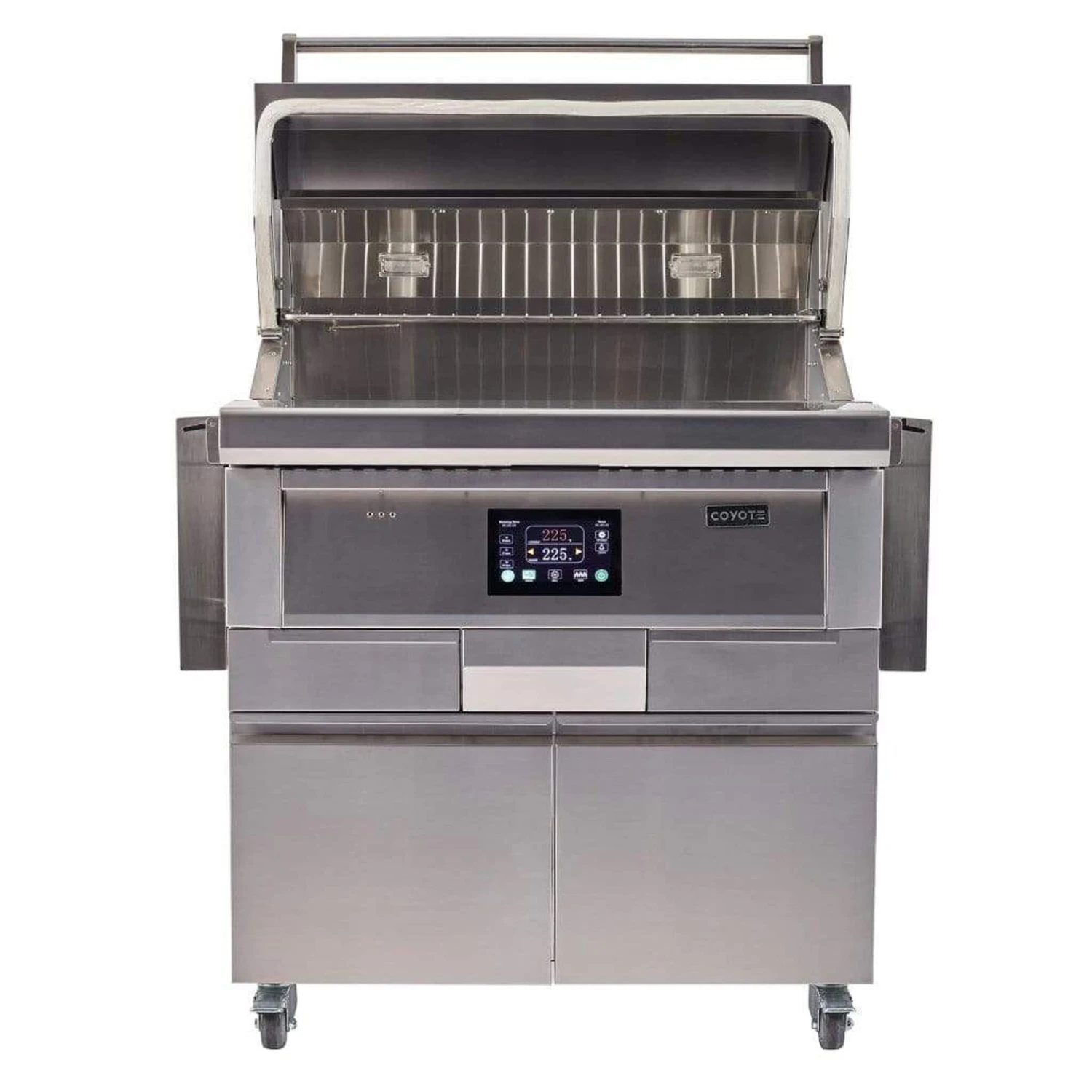 Coyote 36" Freestanding Pellet Grill 4 Coyote 36" Freestanding Pellet Grill - Image 4