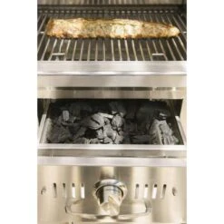 Coyote 50" 2-Burner Built-In Natural Gas And Charcoal Hybrid Grill -Grill Collection Coyote 50 2 Burner Built In Natural Gas and Charcoal Hybrid Grill 5