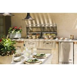 Coyote 50" 2-Burner Built-In Natural Gas And Charcoal Hybrid Grill -Grill Collection Coyote 50 2 Burner Built In Natural Gas and Charcoal Hybrid Grill 7