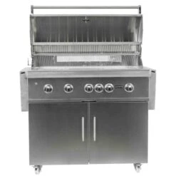 Coyote S-Series 42" 6-Burner Built-In Natural Gas Grill With RapidSear Infrared Burner & Rotisserie -Grill Collection Coyote S Series 42 6 Burner Built In Natural Gas Grill with RapidSear Infrared Burner Rotisserie 4