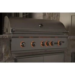Coyote S-Series 42" 6-Burner Built-In Natural Gas Grill With RapidSear Infrared Burner & Rotisserie -Grill Collection Coyote S Series 42 6 Burner Built In Natural Gas Grill with RapidSear Infrared Burner Rotisserie 5