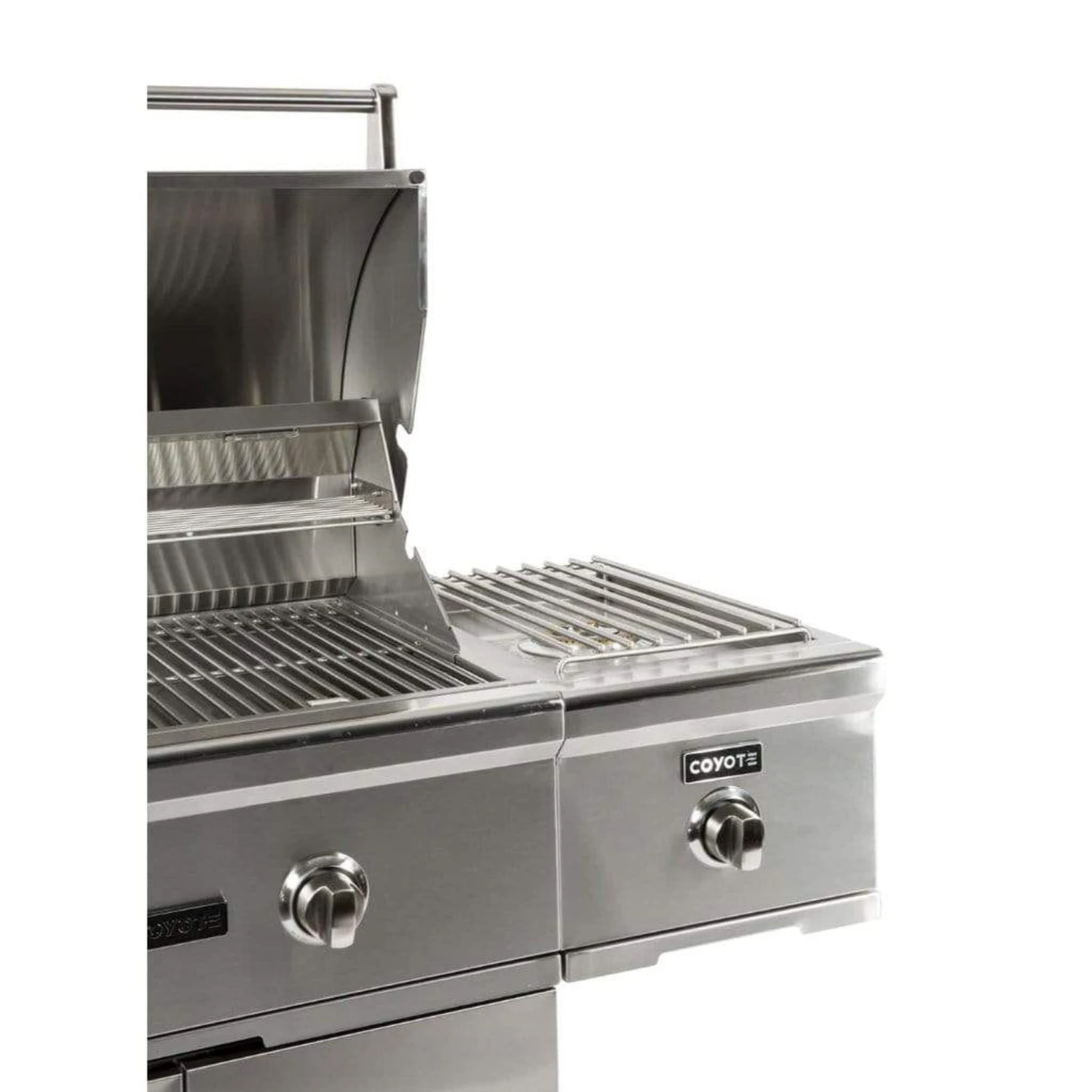 Coyote Single Natural Gas Side Burner For Cart Grills 2 Coyote Single Natural Gas Side Burner For Cart Grills - Image 2