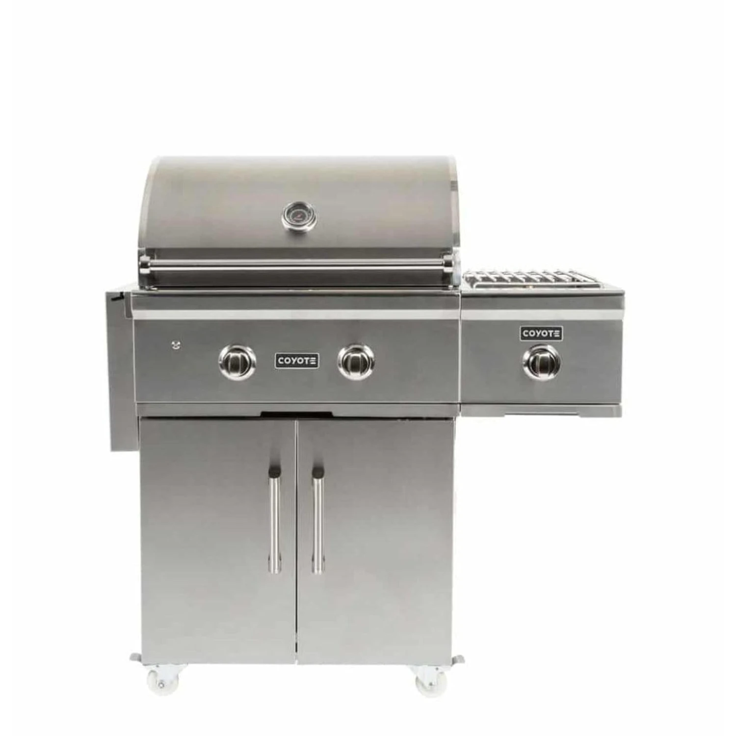 Coyote Single Natural Gas Side Burner For Cart Grills 1 Coyote Single Natural Gas Side Burner For Cart Grills