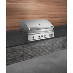 DCS Series 9 48" 4-Burner Built-In Liquid Propane Gas And Charcoal Hybrid Grill With Rotisserie -Grill Collection DCS Series 9 48 4 Burner Built In Liquid Propane Gas and Charcoal Hybrid Grill with Rotisserie 3