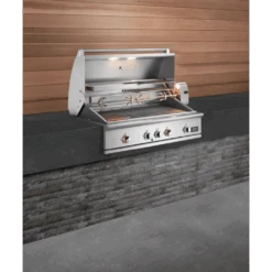 DCS Series 9 48" 4-Burner Built-In Liquid Propane Gas And Charcoal Hybrid Grill With Rotisserie -Grill Collection DCS Series 9 48 4 Burner Built In Liquid Propane Gas and Charcoal Hybrid Grill with Rotisserie 5