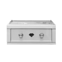 Diamond Grill BBQ 30" Stainless Steel Liquid Propane 2-Burner Griddle