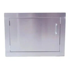 Dragon Fire 24" Horizontal Left Open Stainless Steel Single Door